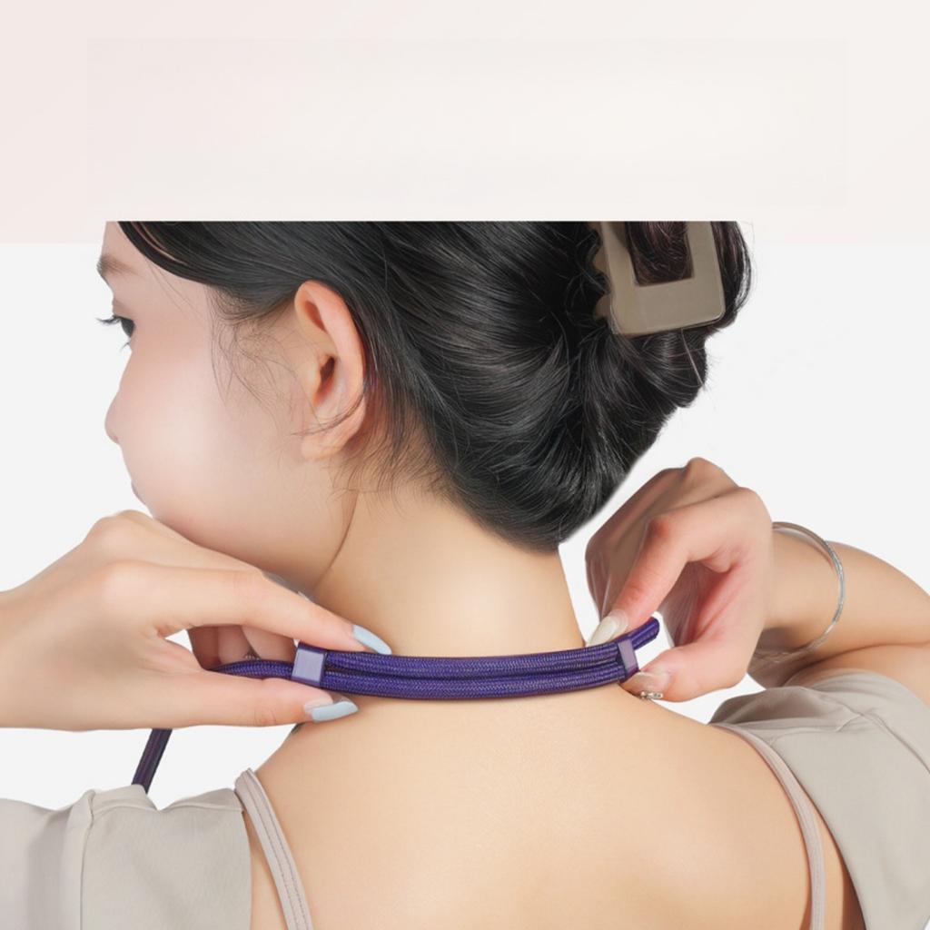 Adjustable and Detachable Phone Neck Strap - Secure Crossbody Lanyard for Hands-Free Carry at Concert, Workout, Travel