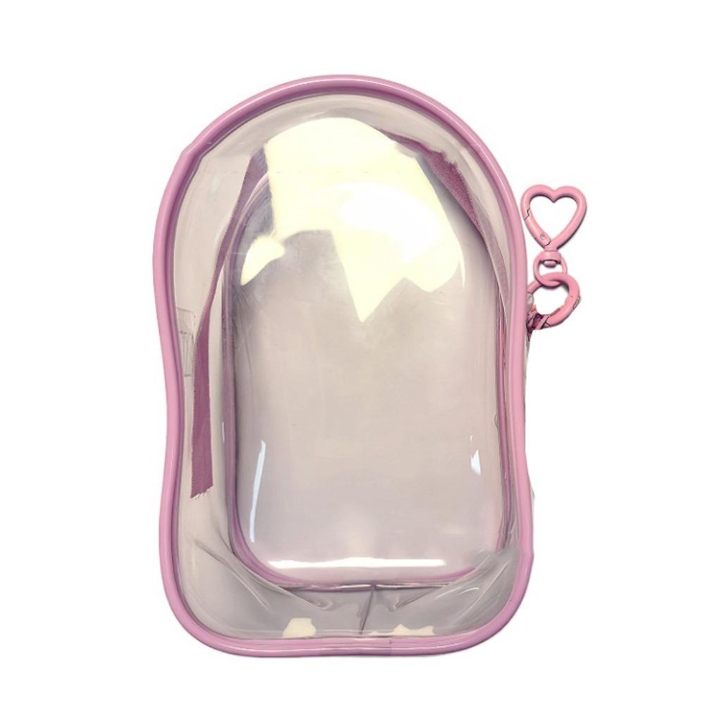 

Пылезащитная сумка для хранения куклы Лабубу, дорожный чехол для хранения Лабубу, сумка для демонстрации Лабубу, для путешествий pink style 1