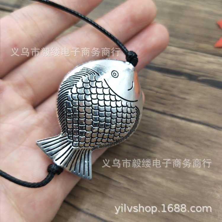 

Direct supply of new products, retro cotton and linen, ginkgo biloba literary necklace, Mori women s old-fashioned long necklace