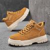New Fashion Autumn And Winter Men's Low Top Martin Boots Students Male Boys Trending Soft Sole Work Shoes Labor Protection Martin Sneakers