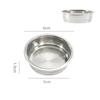 Filtri per Caffè Espresso da 51/54/58MM Sostituzione Acciaio Inossidabile per Portafiltro Senza Fondo Accessori Barista Caffetteria