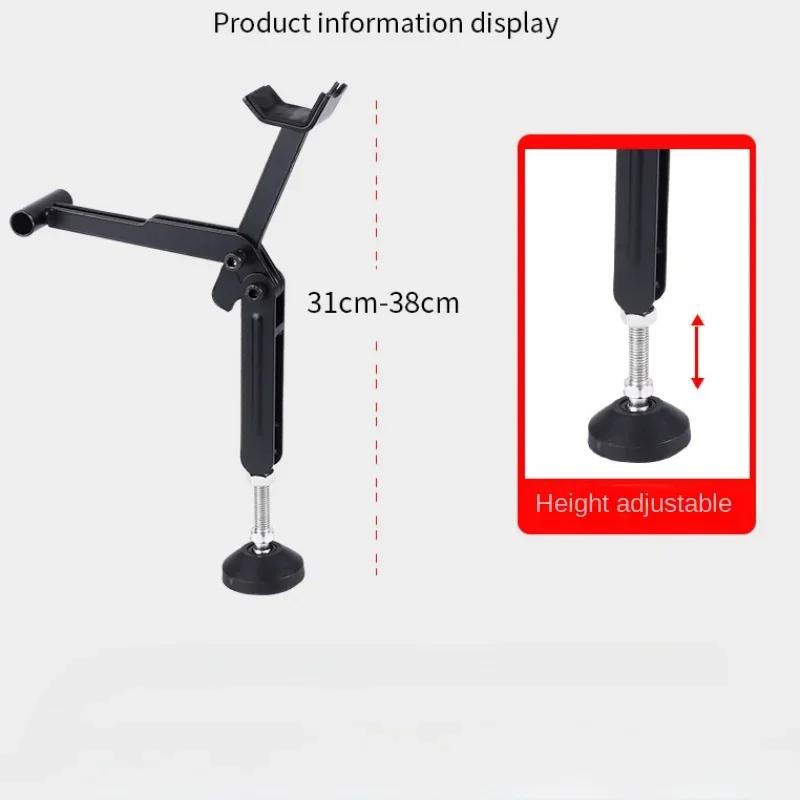 Motorcycle Kickstand Wheel Support Side Stand Paddock Stable Repair And Maintenance Parking Support Tool Folding Portable Labor