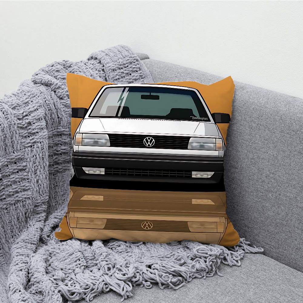 G-Golf G-GTI Car Pillow Case Soft Cushion Cases for Farmhouse Sofa Decor Home Decorations and Protector Pillow Case