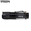 Strong Flashlight Portable Bicycle Lamp Short Mini Q5 LED Flashlight Torch Adjustable Focus Zoom Light Lamp