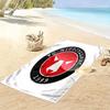 FC Midtjylland logo Print Beach Towel, Large Soft Quick Dry Towel for Beach Camping Swimming