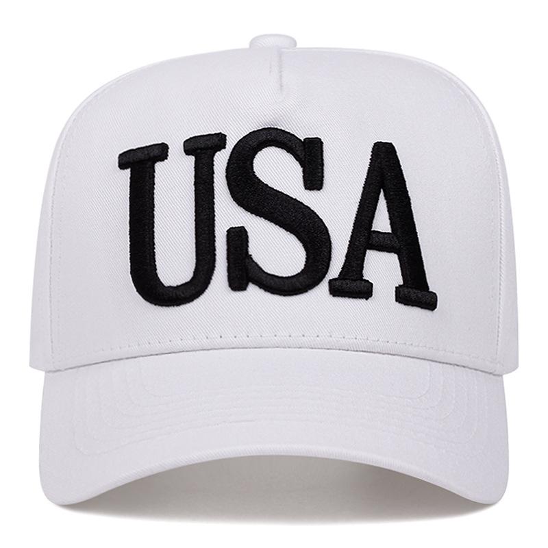 New Fashon USA Pattern Baseball Cap Women Charm Hip Hop Baseball Cap High Quality Party Gift US Caps