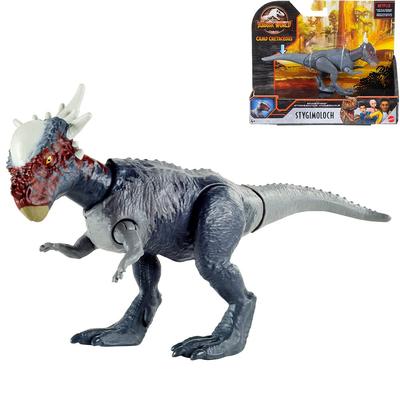 Mattel Jurassic World Realistic Mini Action Figure Stiggy (20cm Total Length) for Ages 4 and Up (GVG49)