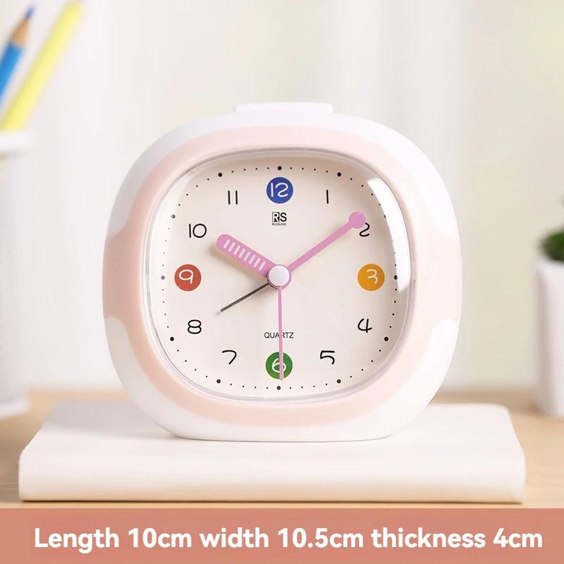 Multicolor Plastic Alarm Clock – Stylish Wake-Up Companion and Sleep Aid for Children and Students