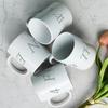 Ph411-Design Tasse 4er-Set-Eins Zwei Drei Vier