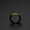 Ring Men's Tide Advanced Sense Index Finger Female Couple Ring Niche Design Titanium Steel Does Not Fade