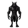 3D Printed Werewolf Statues Black Realistic Werewolf Figurine Crafts Models Werewolf Statue Ornaments