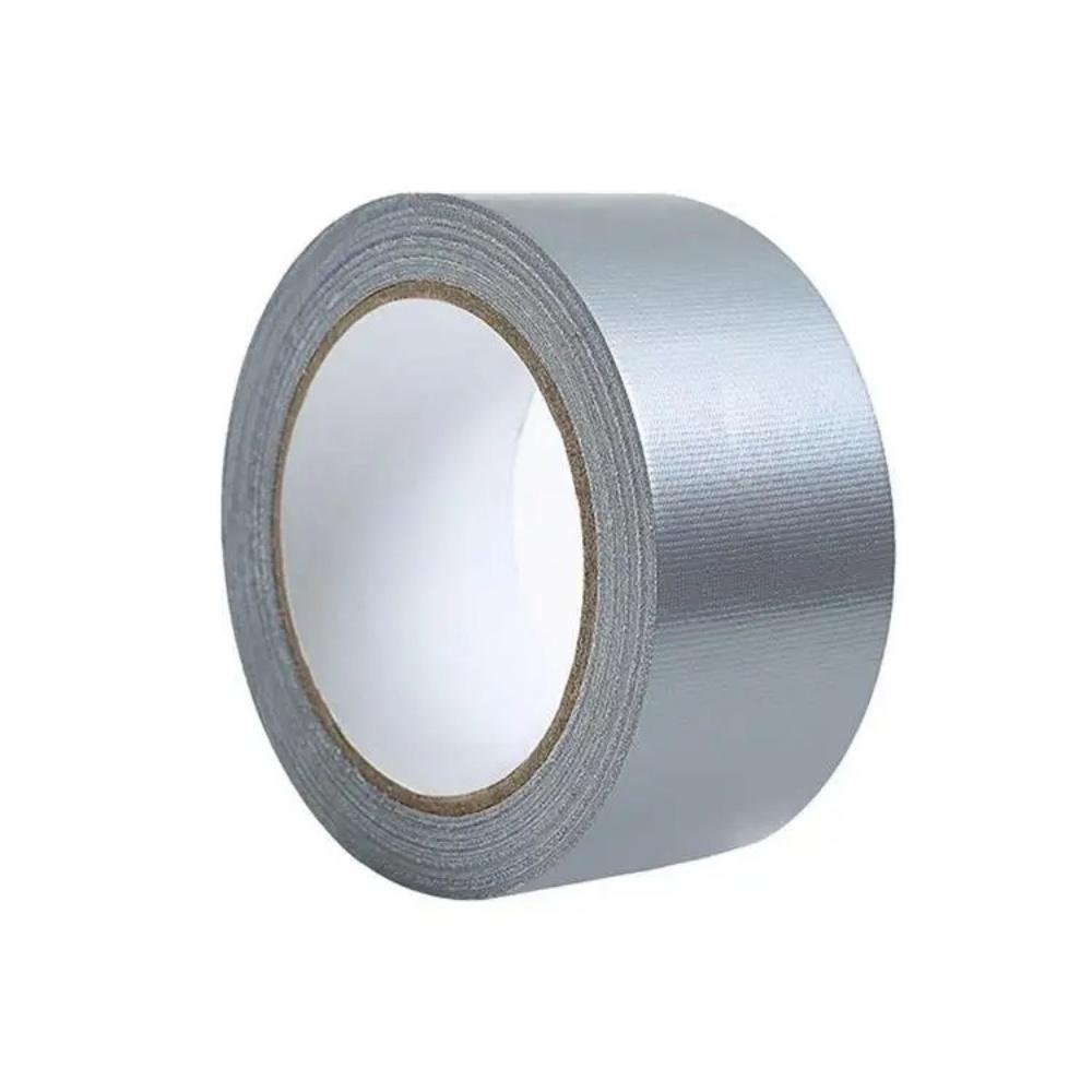 1pc 5m/10m/20mX5cm Multi Functional Waterproof Strong Tape Width Silver Pipeline Tape Heavy-duty Pipeline Packaging Sealing
