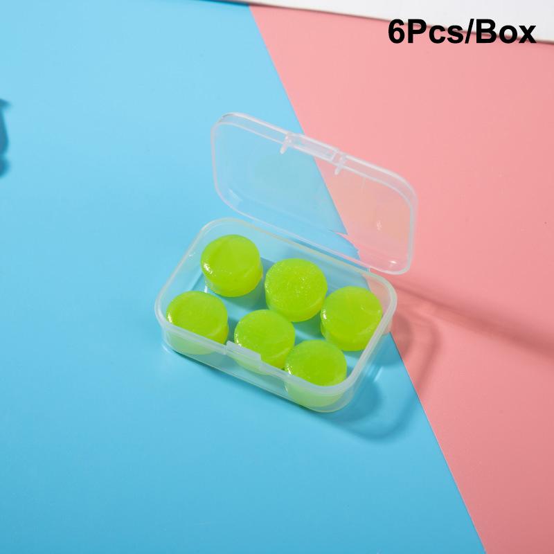 Силіконові беруші для сну Зменшення шуму Проти хропіння Звукоізоляція Беруші для плавання Водонепроникні Тихий сон