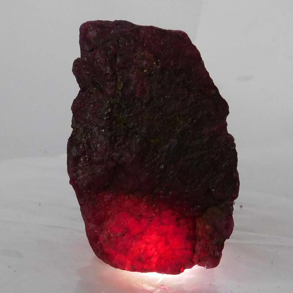 Natural Red Ruby Loose Gemstone Rough 444 Ct for Lapidary and Gem Collections