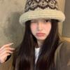 Unisex Knitted Bucket Hat Fall Winter Hat Casual Travel Hat Everyday Wear for Fashionable Adults