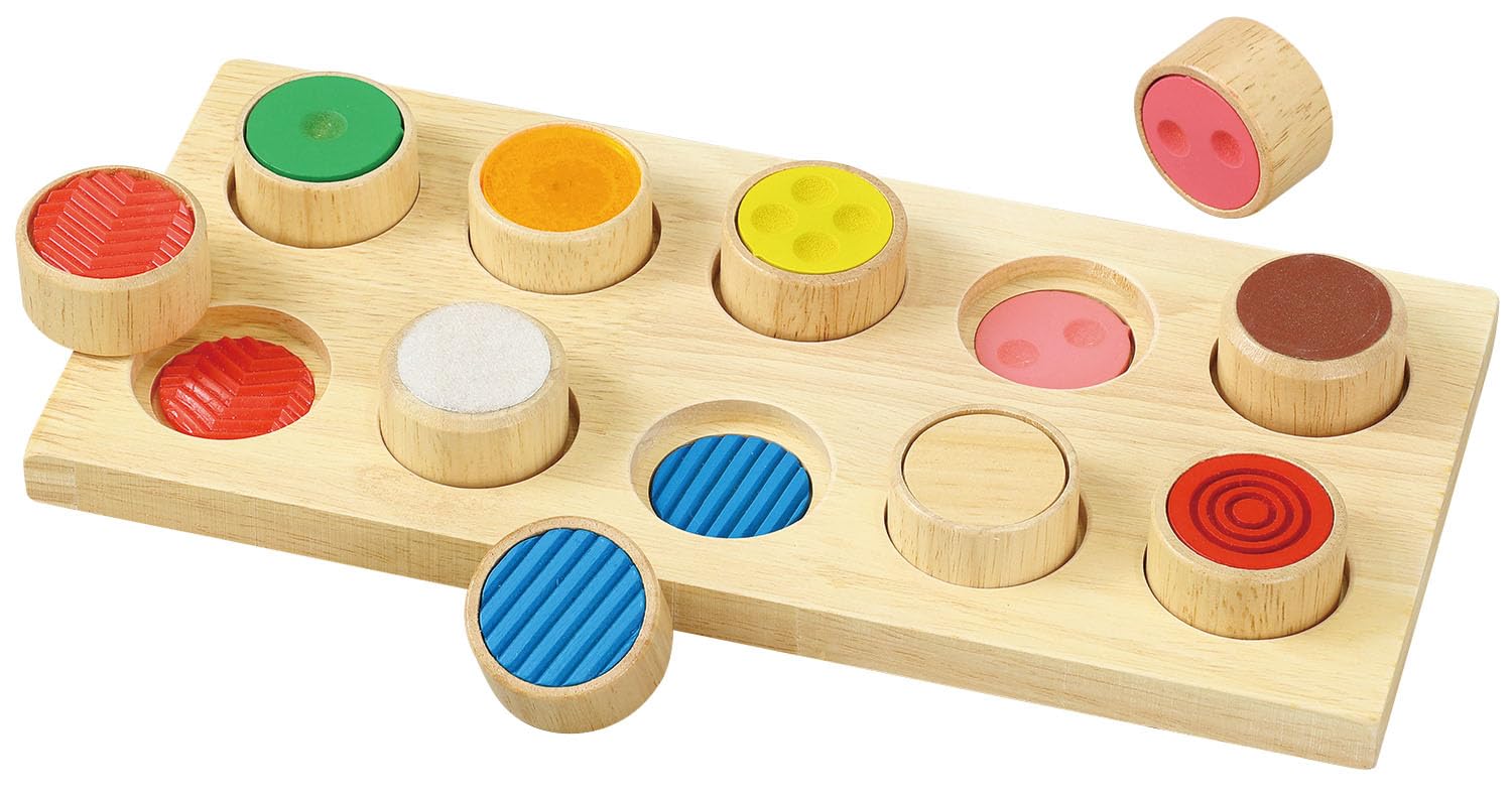 Деревянная игра на сопоставление Artec, Монтессори пазл-конструктор, Сенсорная развивающая игрушка для кончиков пальцев, Деревянная игрушка для возрастов 1, 2, 3 и 4 лет, Подарок на детский праздник,