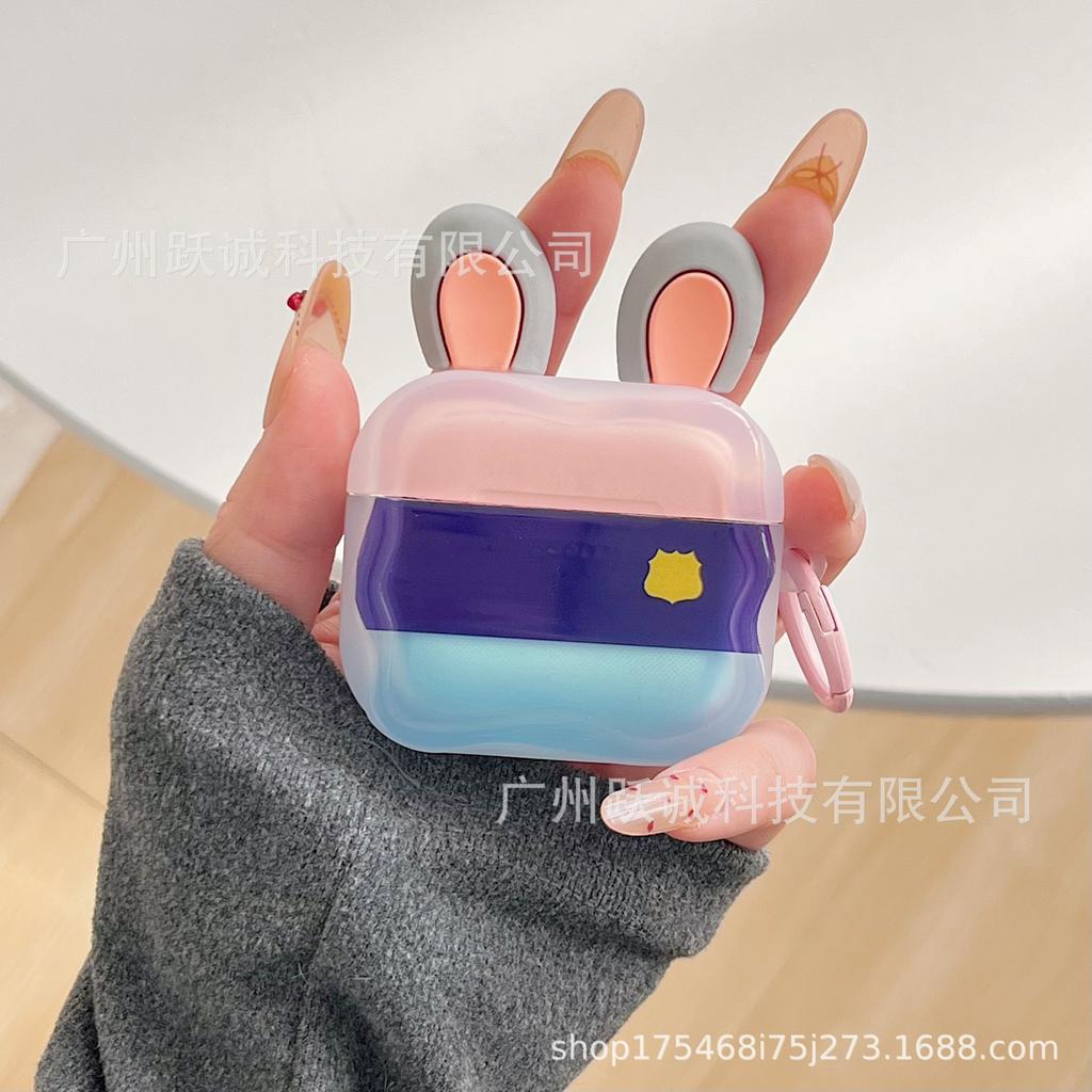 Rabbit Fox for AirPods Pro1 Earphone Cover Judy 1 Generation Nick 1 Generation Bluetooth Headset Protective Case