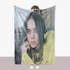 Thick Billie Eilish Blanket Double Sided Fuzzy Blanket Bedroom Supplies Lounge