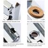 4pcs Iron Mirror Holders with Cork Padding For Wall Mounted Glass Adjustable Spring Clamp Holder