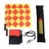 Soccer Referee Flags Kit Professional Referee Accessories Set for Competition Football Volleyball Basketball Track and Field