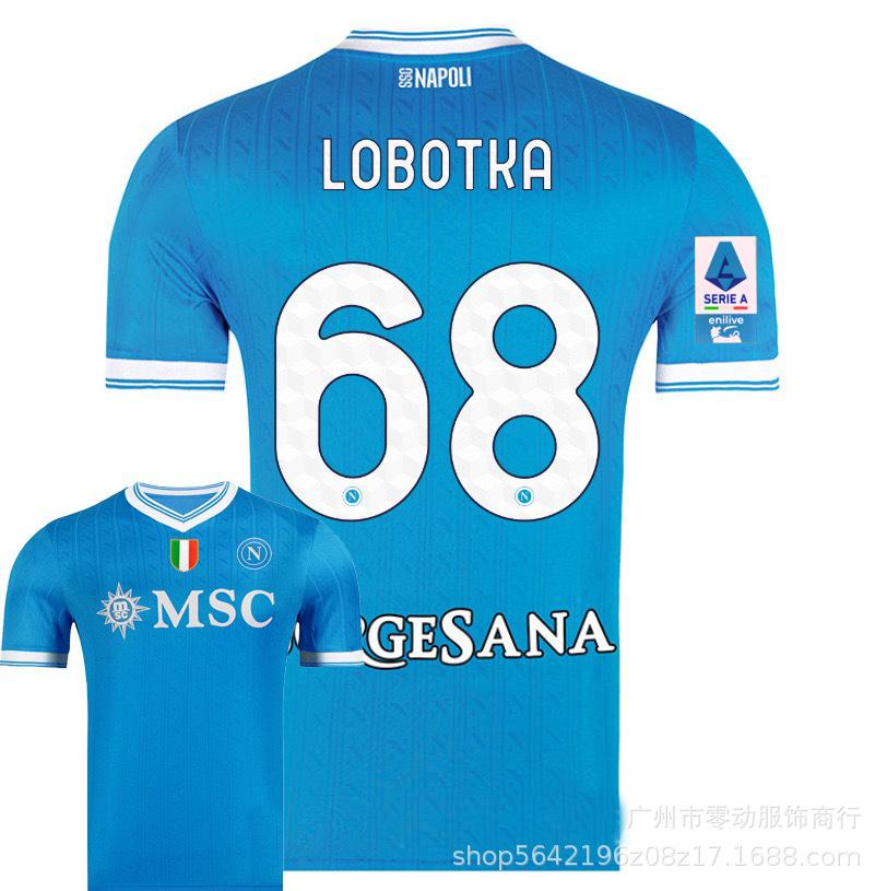 24-27 Serie A Maglia Napoli N.. 11 De Bruyne, Luca AC5 Kudwinter maglia da calcio