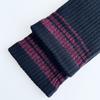 1/4 Pairs Long 5 Finger Socks Man Cotton Striped Colorful Compression Sweat-Absorbing Breathable Fitness Hiking Outdoor Toe Sock