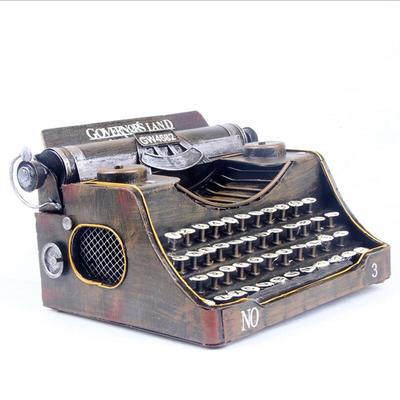 Retro Schrijfmachine Decoratie Creatieve Cafe Bar Decoratie Accessoires Wooninrichting IJzeren Ambachten