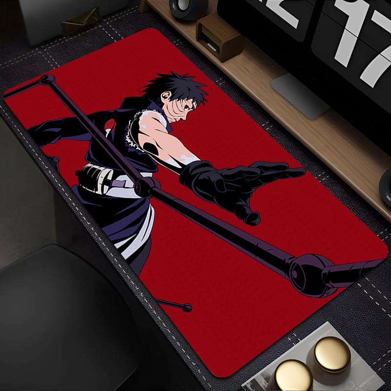 90x40cm Mouse Pad Anime Naruto Obito Uchiha Gamer Computer xxl Mousepad Gaming Accessories Tablet Varmilo Keyboard Pad Mausepad