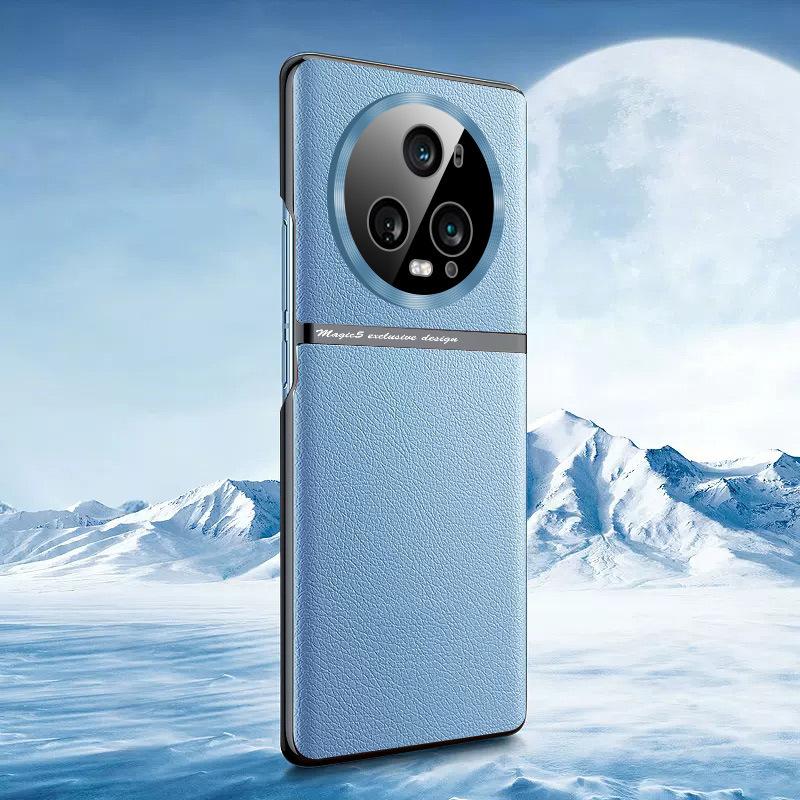 

Подходит для чехла для мобильного телефона Honor Magic5Pro из гальванизированной кожи vivox90pro + официальный оригинальный защитный чехол от падений VIVO-X90Pro+ синий