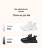 Breathable White Mesh Running Shoes for Primary School Boys and Girls