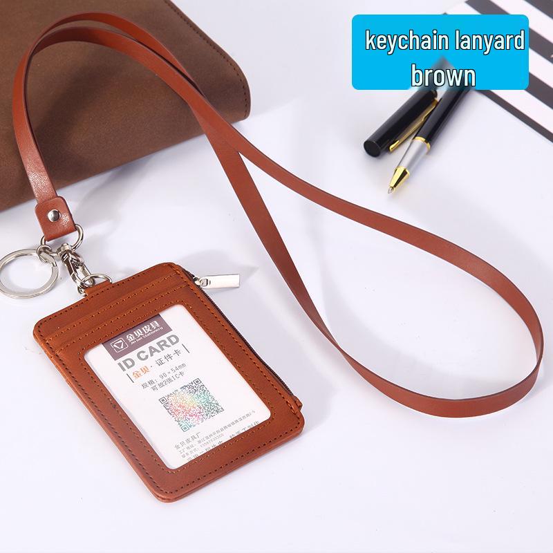 Porta Badge Multi-Scheda Golden Bay con Portachiavi, Clip Retrattile, Cordino e Portamonete