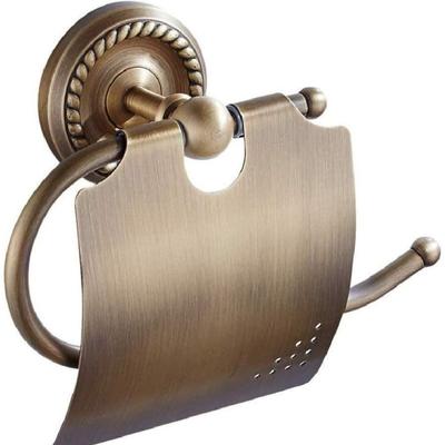 NEW Antique Brass Finish Solid Brass Toilet Paper Holder Bathroom Accessoreis Toilet Paper Holder Stand