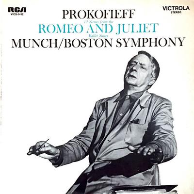 LP Record SERGEI PROKOFIEV / CHARLES MUNCH / - 12 Scenes From The Romeo And Juliet VICS1412 RCA, RCA Victro US Classical Used