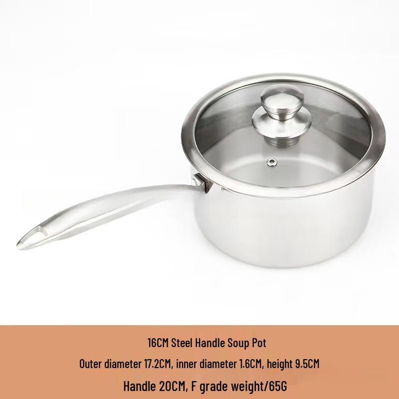 ZISIZ 304 Stainless Steel Multi-Purpose Pot