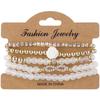 Bohemian bracelet creative tassel multi-layer beaded bracelet