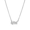 Stainless Steel Non-fading Women's Trendy Butterfly Letter Necklace