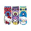 3 Pair Socks Set Sanrio Characters Record Hello Kitty/Kuromi/Cinnamoroll