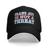 Transgender Pride LGBTQ Baseball Caps Casual Trans not Threat Sandwich Hats Unisex Polyester Caps Hat Outdoor