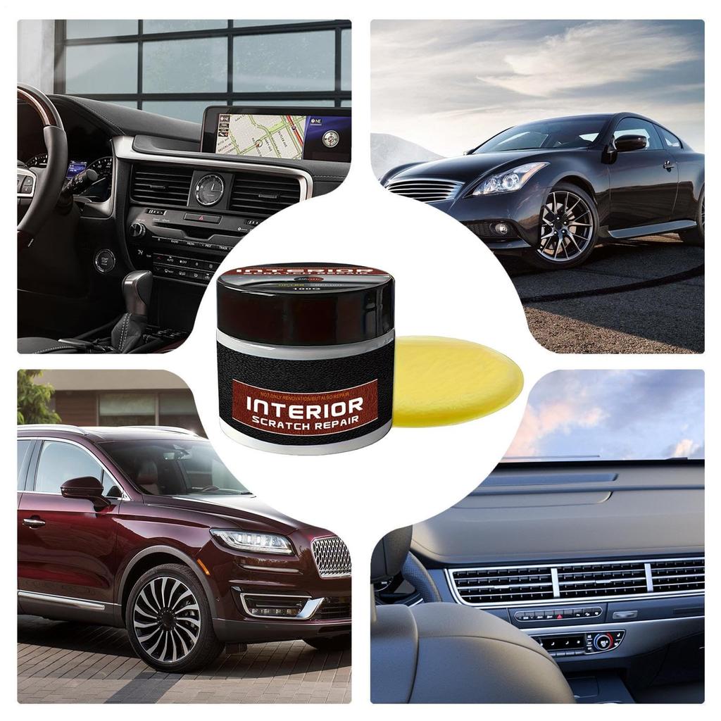 Mwqpgyh 100g Dashboard Scratch Repair Kit Car Dashboard Restorer Auto Interior Restorer Car Interior