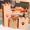 500PCS/Roll 2.5*2.5CM Dog Footprint Stickers PVC Stickers Children's Items Marking Props Toys Children's Stickers