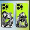 The Green Yuri Guy KiniOto Manga Phone Case For iPhone 16,15,14,13,12,11 Plus,Pro,Max,XR,XS,Plus,E,Mini Transparent Soft Cover