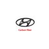 ABS Hyundai Car Logo For Tucson I40 ix25 ix35 Emblem Accent Elantra Santa fe Sonata Front Grille Decoration Sticker Accessories R6