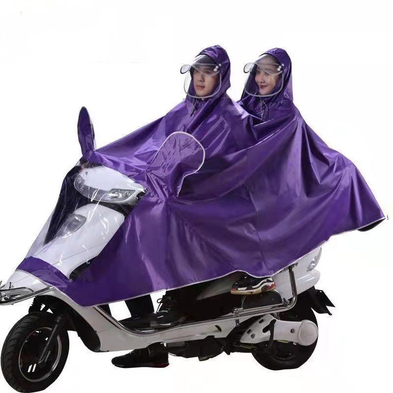 Mantella Pioggia Spessa Unisex per Scooter Elettrico/Bicicletta: Attrezzatura Antipioggia Torrenziale per Adulti