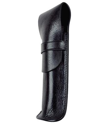 Dom Teporna Cuir Véritable Stylo Plume Simple et Italien Stylo à Mine Porte-Stylo Étui, Porte-Stylo 2 Places, Stylo, Élégant, Cuir, Compact, Étui, Porte-Stylo,