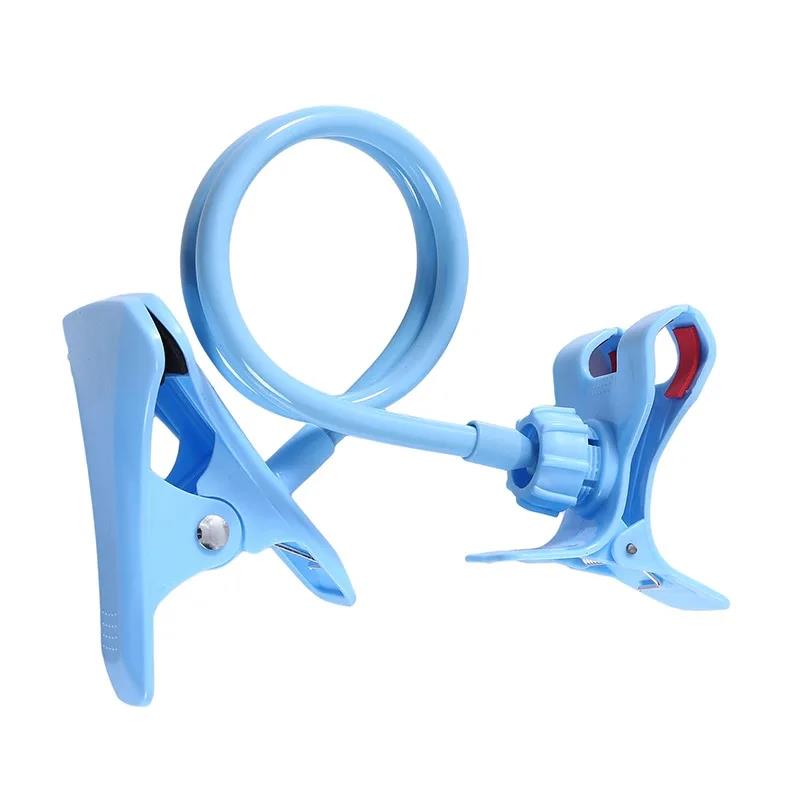 Faul Handy Schwanenhals Ständer Halter Stents Flexible Bett Schreibtisch Tisch Clip Halterung für Arm