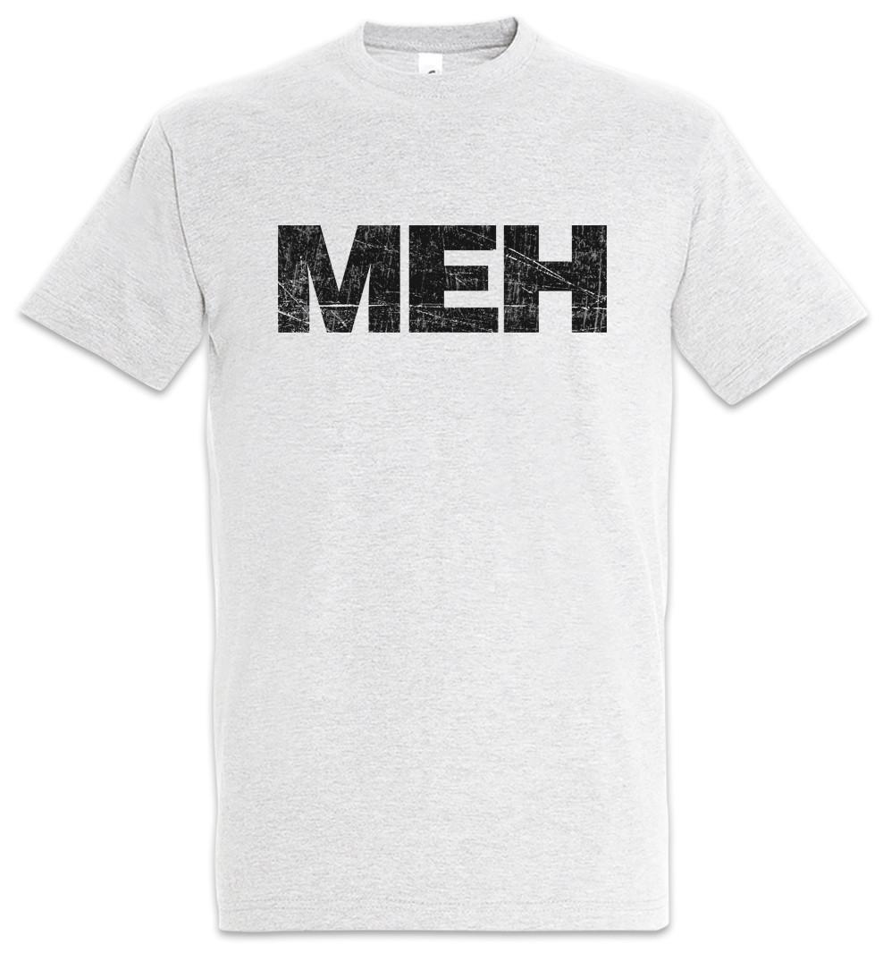 Meh T-Shirt Fun Geek Nerd Computer Scientiest Gamer No Social Interaction Gaming XL