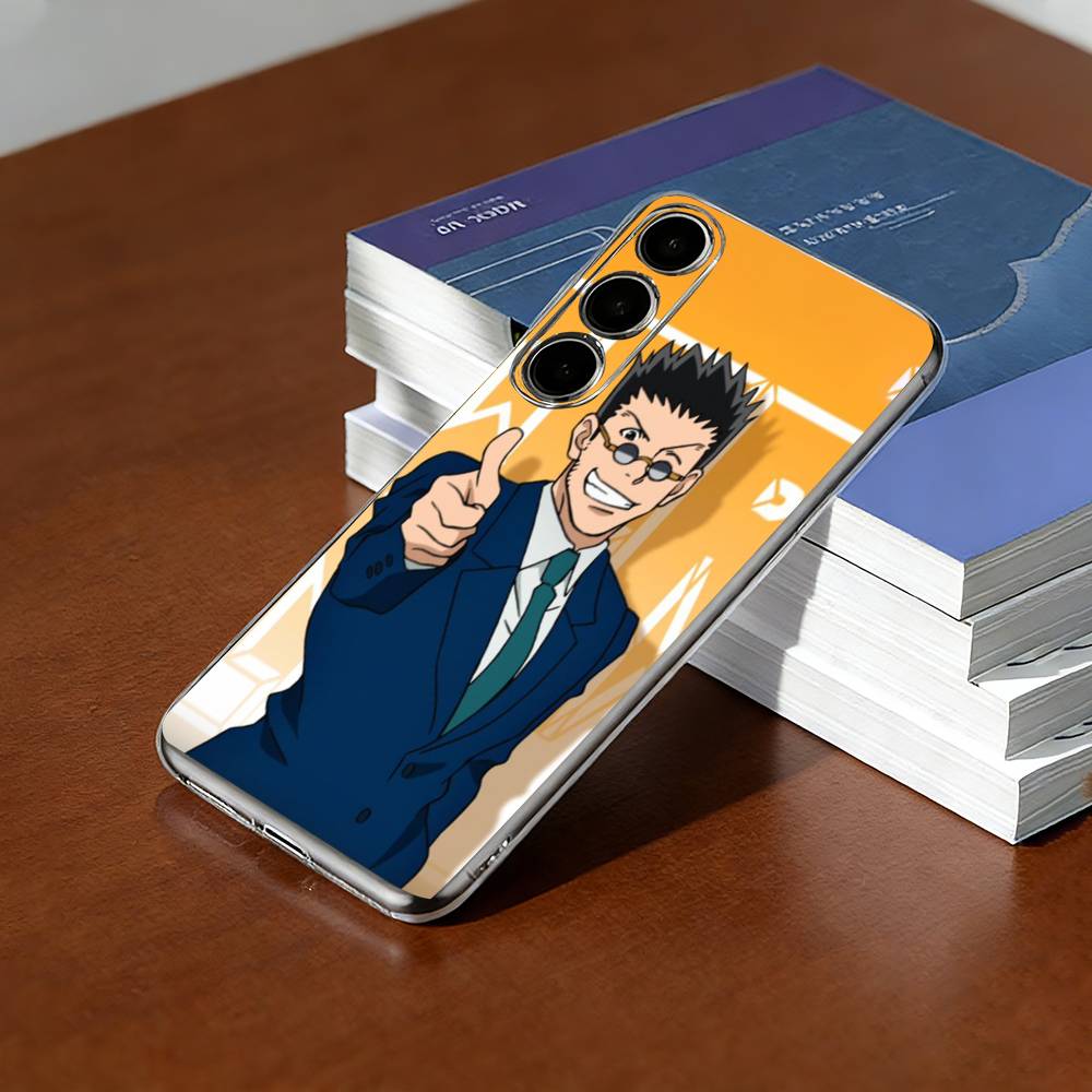 Leorio HXH-h  X Hunter Phone Case Transparent Silicone Soft For SamsungA10,12,20,21S,30,31,40,50,51,52,70,71 Samsung a10