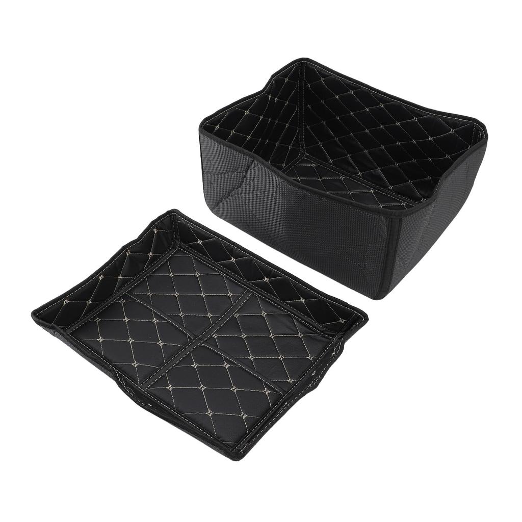 45L Motorcycle Top Box Liner PU Leather Motorcycle Tail Case Liner Rear Luggage Box Inner Protector Lining
