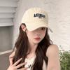 Spring and Autumn Washed Cotton Letter Embroidery Duck Hat Outdoor Travel Male Sun Protection Baseball Cap