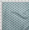 oneOone Cotton Flex Blue Fabric Asian Block Sewing Fabric by The Yard Printed DIY Clothing Sewing Supplies 40 Inch